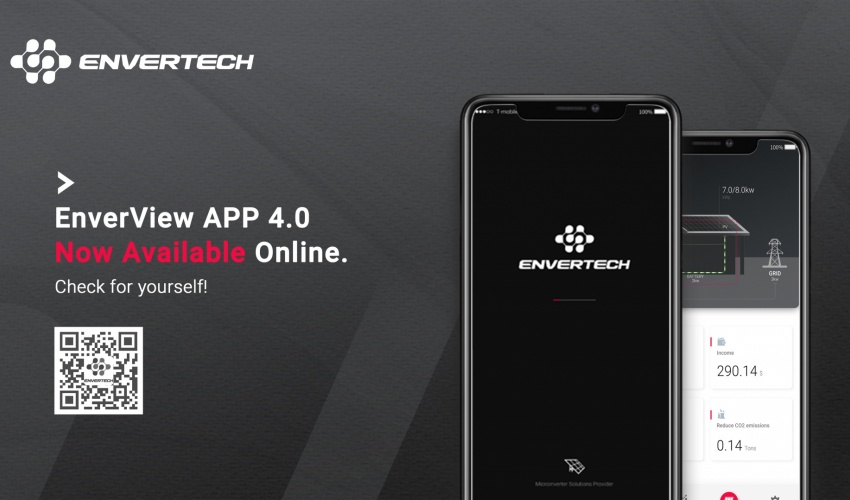 L'APP EnverView 4.0 è ora disponibile online